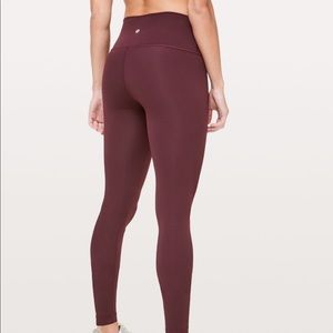 SOLD Lululemon Wunder Under Size 6 Dark Adobe